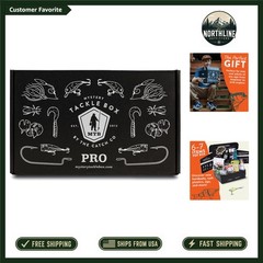 Panfish & Trout Fishing Essentials Kit with J Hooks and High Carbon Steel