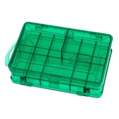 Plano Original Stowaway Model 3214-07 14 Compartments Double Sided – Green