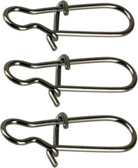 High Carbon Steel Duo Lock Snaps in 100 Pack, Ideal for Trout & Panfish Rigging