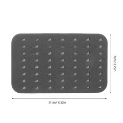 2 Pcs Fishing Foam Hanging Board Box Organizer Tackle for Hook Storage