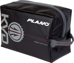 KVD Signature Speedbag: Compact, Water-Resistant Fishing Tackle Bag, Black/Red