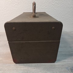 vintage Kennedy Kits tackle box T-15 USA fishing tool box Bown 1 tier