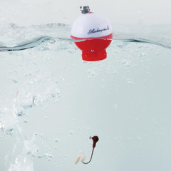 Hide-A-Hook Bobber, 3-Pack, Weighted Fishing Bobbers for Kids, Easy Long-Distanc