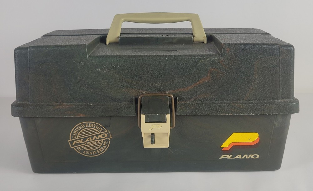 Plano 15″ Fishing Tackle Box 40th Anniversary Limited Edition 3 Trays Vintage