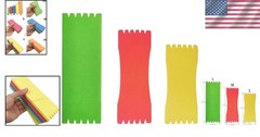 6PCS Fishing Leader Holder Foam Board – Portable Hook Storage in Bright Colors