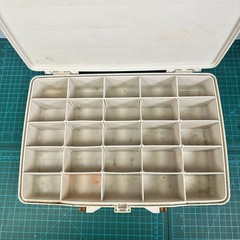 Vintage Plano 50th Anniversary Tackle Box 1952-2002 Amber Double Sided Storage