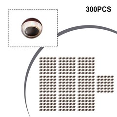 300pcs 3/4/5/6mm Snake Pupil Red 3D Holographic Fishing Lure Eyes Fly Tying&DIY