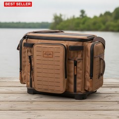 Tackle Bag 3700xl Fishing Storage Nylon Rugged Durable Multiple Pockets