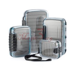 Fly Fishing Box Two-Sided Waterproof Transparent Lightweight Easy Grip Foam