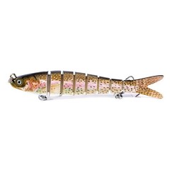 8 Section 11.4g Sinking Lure for multi Jointed Hard Plastic Freshwater Fishing