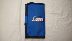 Eagle Claw Lazer blue nylon roll-up Jason Christie tool kit pouch case