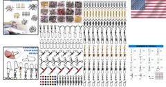 High-Strength Fishing Swivels Kit – 14 Types for Freshwater & Saltwater Fishing