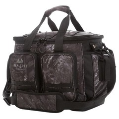 Realtree Aspect Large Tackle Bag Gray Camo, Unisex, Fishing Tackle Bag and Boxes