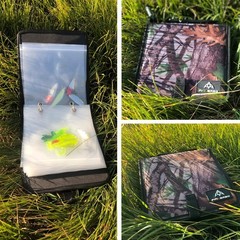 Fishing Tackle Binder Lure Biat Organized Storage Bag for Soft Worms Rigs Jig…