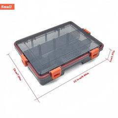 Large Capacity Fishing Tackle Box Organizer for Hooks Lures Bait Storage