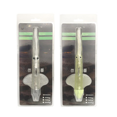200g 23cm Squid Head Soft Bait Glow in Dark for Deep Sea Marlin Fishing