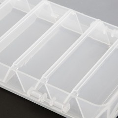 Double Side 14 Compartments Fishing Lure Box, Multi-function Fishing Tackle Box