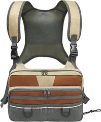 Fishing Chest Pack, Fly Fishing Bag for Men and Women, Tackle and Fly Boxes Stor