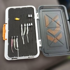 Handmade Lure Case Black/Orange Rare Fishing Model Limited Edition Accessory Equ