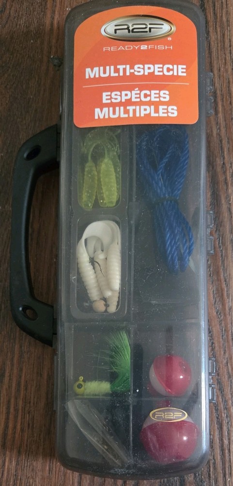Ready2Fish Multi-Specie Tackle Kit With Box – Let’s Go Fishing!