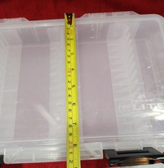 Plano Model 3707 Elite Tackle Organizer / Storage Box. Single Pocket. SKU. 0497
