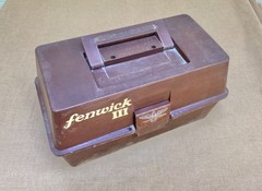 Vintage FENWICK III Fishing Tackle Box