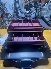 Flambeau Tackle Box 3 Tray Green & Black