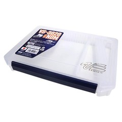 Versus VS-3020NDM Multi-Case, Clear, with 4 Adjustable Dividers, 255 x 190 x 40m