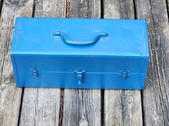 Fishing Tackle Toolbox Kennedy Kits T-18 Vintage 18x8x7 Two Trays 10 Lbs USA Vtg