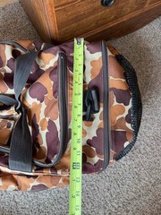Hodgman Large Camo Fishing Hunting Duffel Gear Bag Multi Pocket