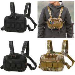 Fishing Chest Bag Running Backpacks Outdoor Travel Vest Bag Front Chest Pack