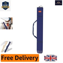 120cm Blue Durable Folding Fishing Tackle Bag with Adjustable Shoulder Strap