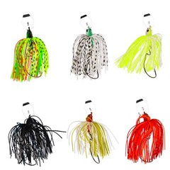 Snag Resistant Buzzbait Lure with Loud Noise and Bright for flash 15x8x3cm