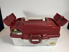 Plano 6201 One-Tray Tackle Fishing Box Lightweight Sturdy Brass Latch Genuine