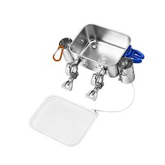 Boat Fishing Baits Box Easily Install Lightweight Waterproof Stainless Steel