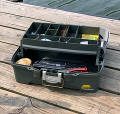 6201 One-Tray Tackle Box Cantilever Bait Storage