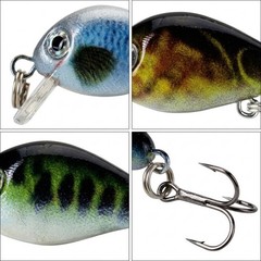 1.8g 3cm Crankbait Lure Set 5PCS for Bass Fishing with Synthetic Material Build