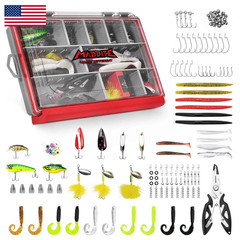 Madbite By Kastking 143Pcs Freshwater Fishing Lure Kit Includes Crankbaits