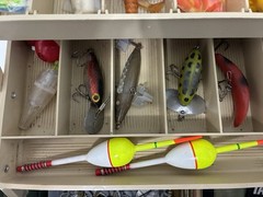 Plano 6300 Tackle Box Full Of Tackle. Arbogast. Hot N Tot. Rapala. More.
