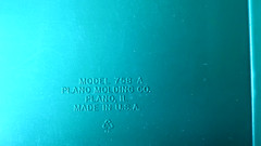 Vintage Plano 758-A Large 4-Drawer Tackle Box Storage Organizer USA Made