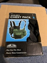 Fieldline Angler’s Fishing Chest Pack, Olive Green