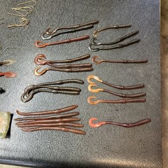 Plano Vintage Tackle Box 3 Tiers With Assorted Lures And Fishing Accessories