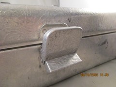 Vintage UMCO Model 53 Aluminum 18” Fishing Tackle Box used good condition