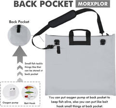 Fish Bag Heavy Duty Tournament Fishing Weigh in Bag 26X23 19X34 Inches