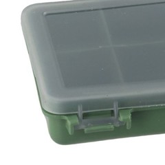 1-8Compartments Storage Box Carp Fishing Tackle Boxes Bait 105*65 *24mm Portable