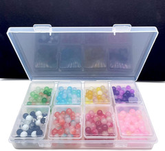 Tackle Box Organizer – Plastic Storage with Removable Compartment, Small Part…