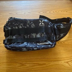 Shimano Xefo Waist Back Shoulder Bag Daiwa Megabass Bottom Up Rare Fishing Model