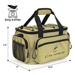 Calamus TB61 Tackle Bag Fishing for Saltwater/Freshwater Fishing boating anglers