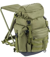 Fishing Backpack with Foldable Chair, 35L Tackle Box Backpack with Rod Holder…