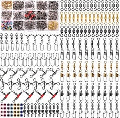 High-Strength Fishing Swivels Kit – 14 Types for Freshwater & Saltwater Fishing